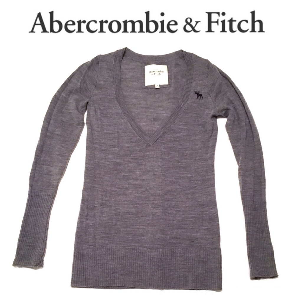 Abercrombie & Fitch Gray Sweater, Size M